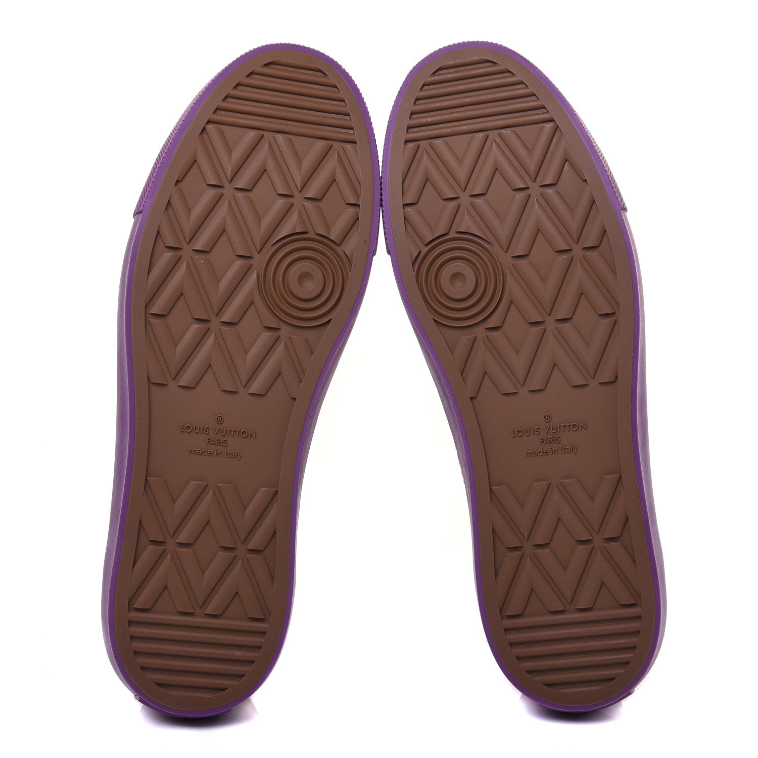 Louis Vuitton Canvas Monogram Mens Tattoo Sneakers 7 Violet 6 of 11