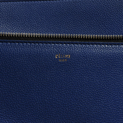 Celine Calfskin Medium Edge Shoulder Bag Cobalt 6 of 8