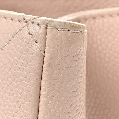 Chanel Caviar Quilted Grand Shopping Tote GST Light Pink 13 of 13