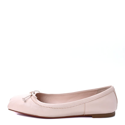 Christian Louboutin Nappa Mamadrague Flats 41 Nude 1 of 7