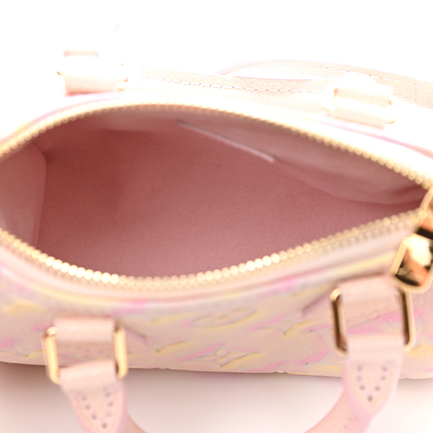 Louis Vuitton Empreinte Monogram Summer Stardust Nano Speedy Pink 5 of 9