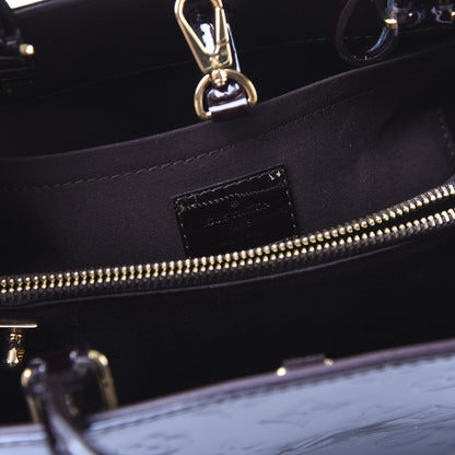 Louis Vuitton Vernis Montaigne BB Amarante 5 of 9