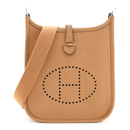 Hermes Taurillon Clemence Evelyne TPM Biscuit 1 of 11