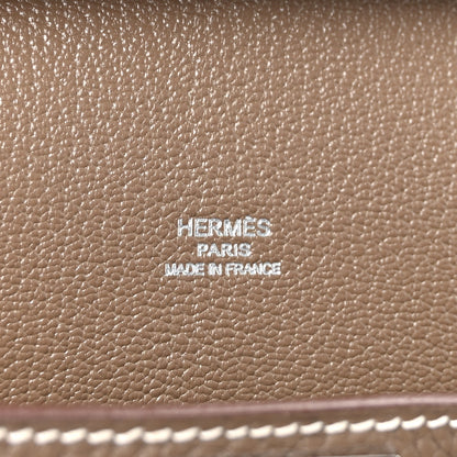 Hermes Taurillon Clemence Jypsiere 28 Etoupe 6 of 9