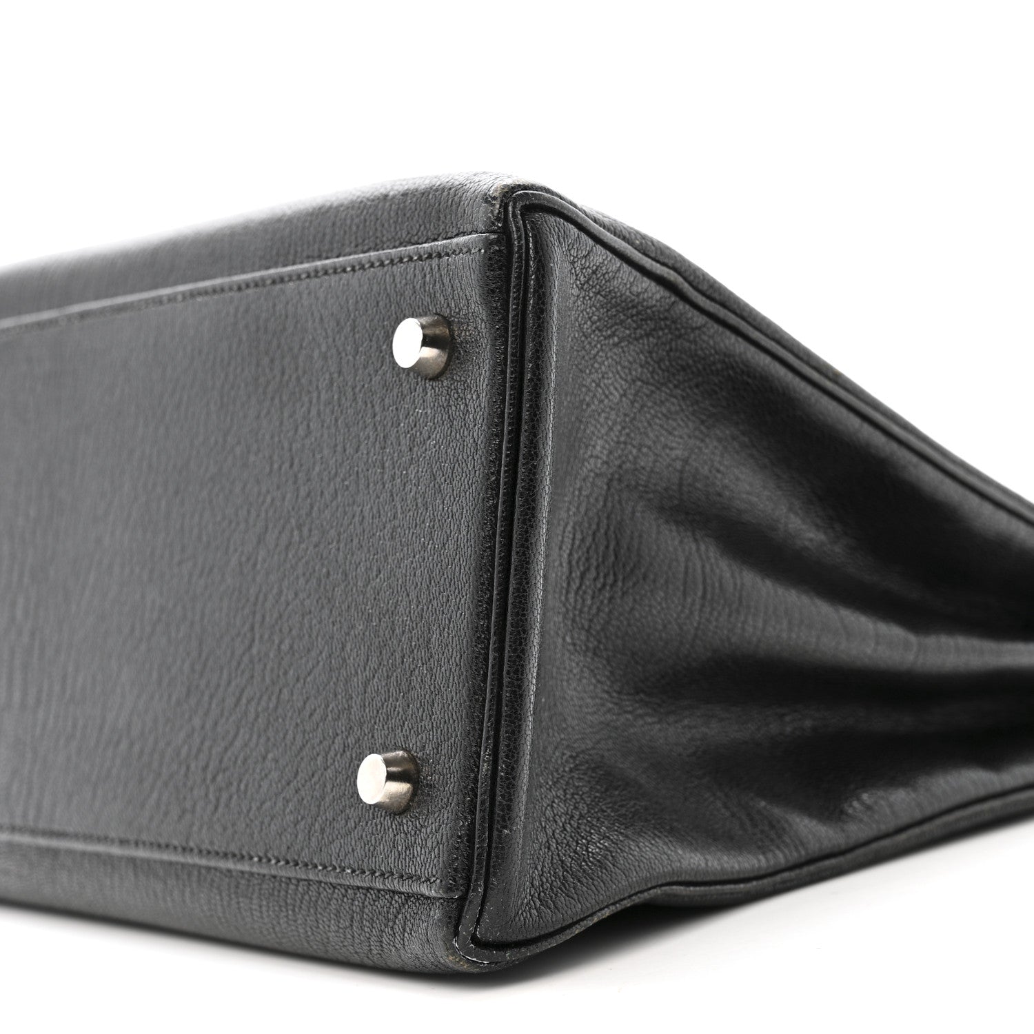 Hermes Chevre De Coromandel Kelly Retourne 35 Black 10 of 19