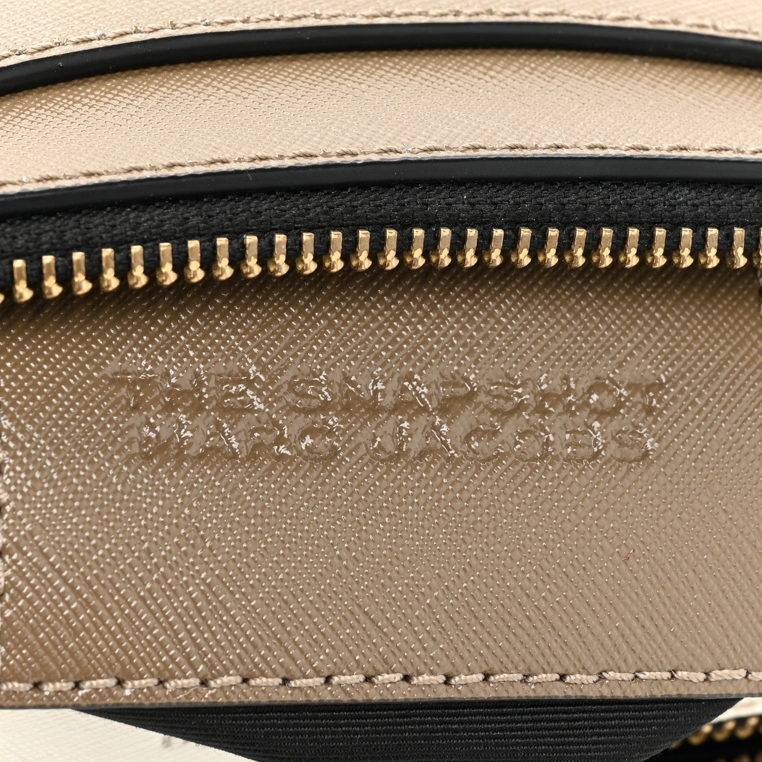 Marc Jacobs Saffiano Small Snapshot Camera Bag Sandcastle 7 of 14
