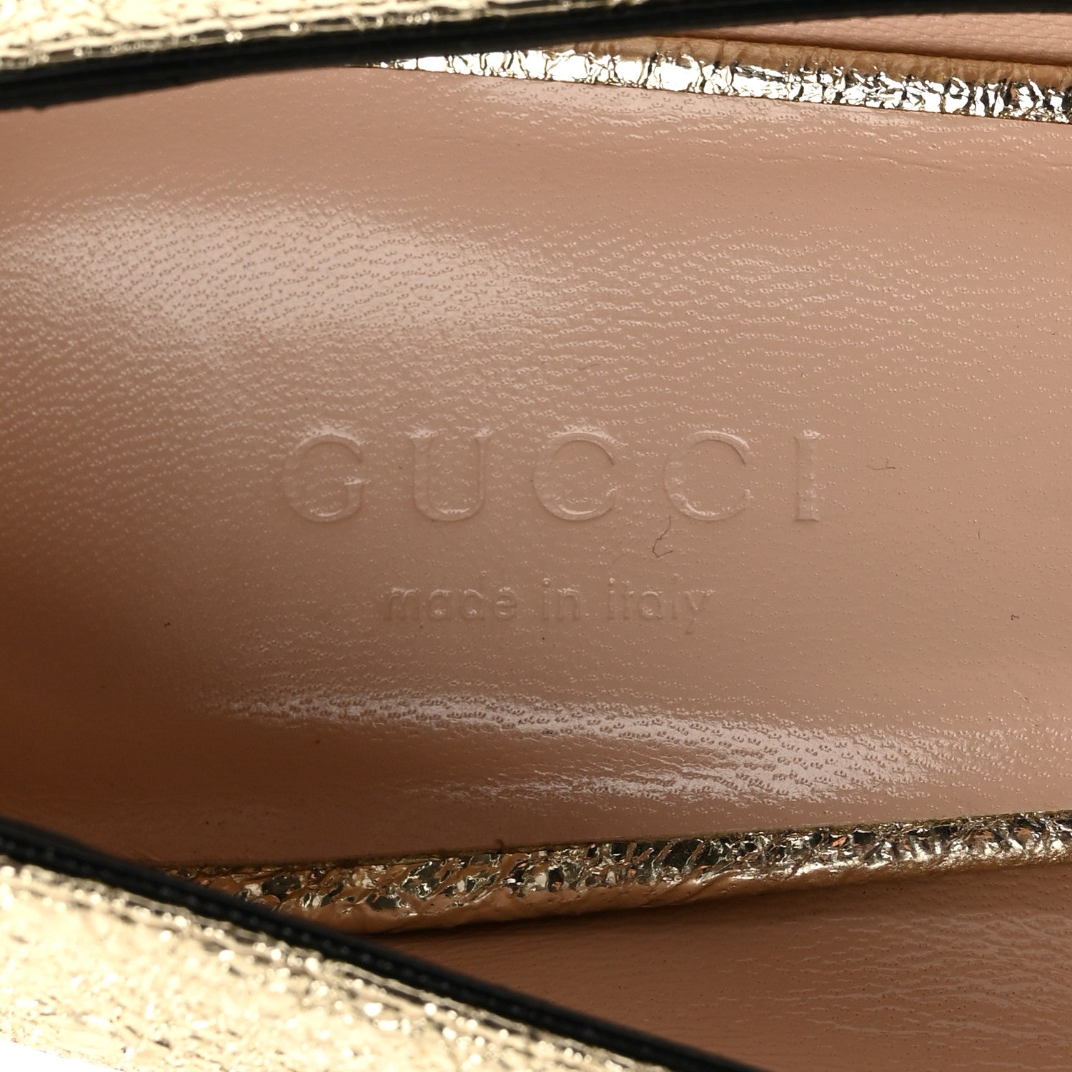 Gucci Galassia GG Marmont Fringe 50mm Loafer Pumps 37 Platino 7 of 9