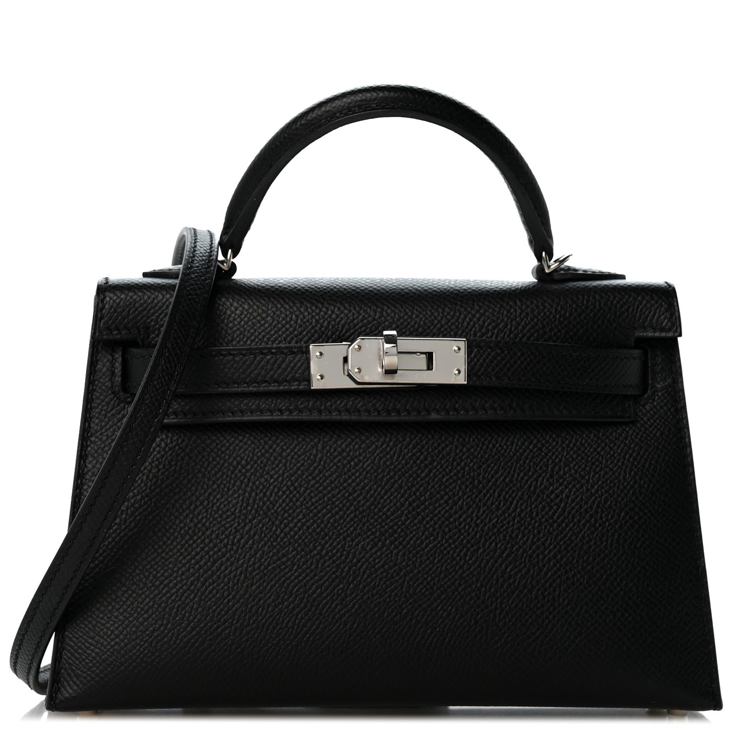 Epsom Mini Kelly Sellier 20 Black