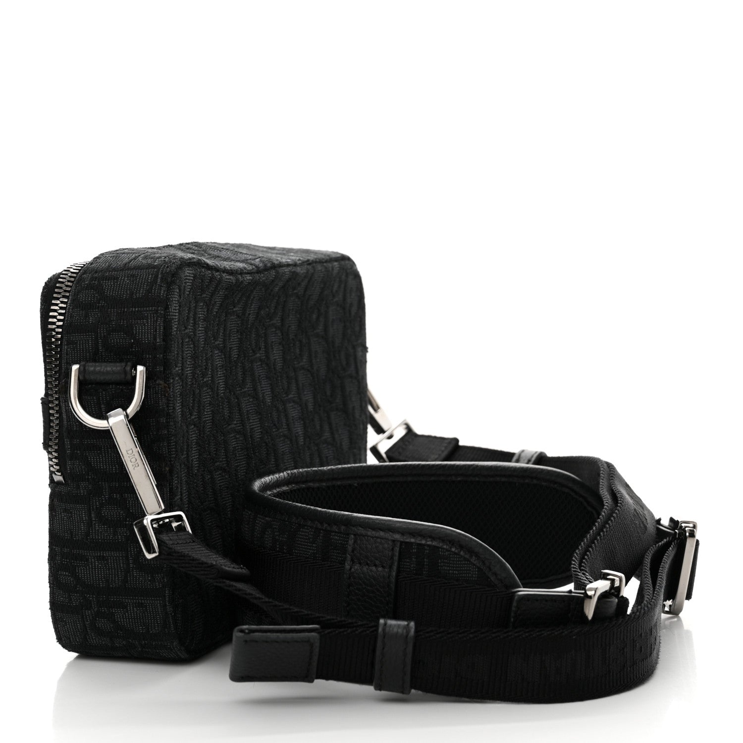 Christian Dior HOMME Oblique Safari Messenger Black 3 of 16