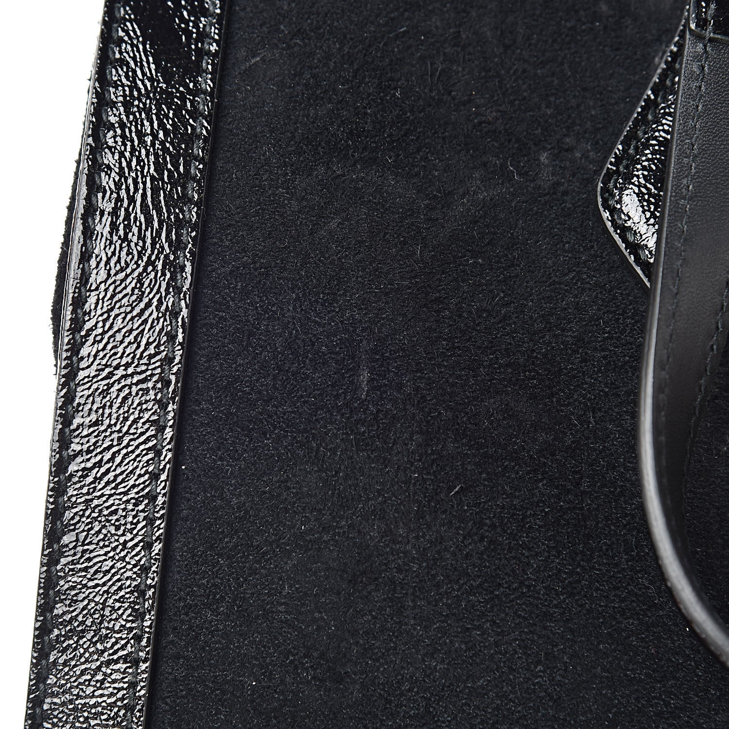 Gucci Suede Patent GG Web Medium Ophidia Tote Bag Black 11 of 11