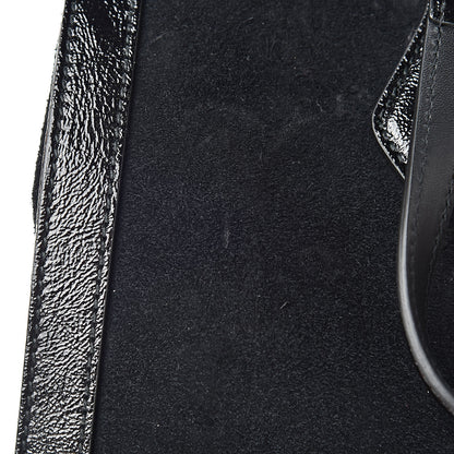 Gucci Suede Patent GG Web Medium Ophidia Tote Bag Black 11 of 11