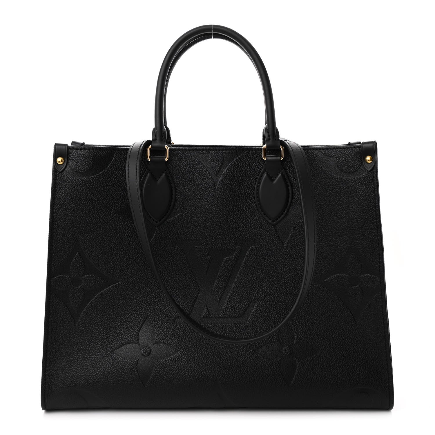 Louis Vuitton Empreinte Monogram Giant Onthego MM Black 1 of 10