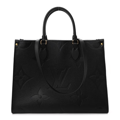 Louis Vuitton Empreinte Monogram Giant Onthego MM Black 1 of 10