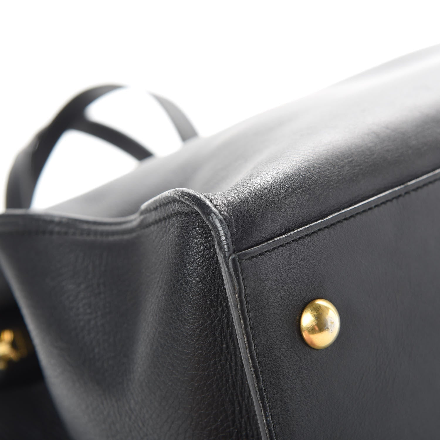 Saint Laurent Calfskin Small Classic Y Cabas Black 10 of 21