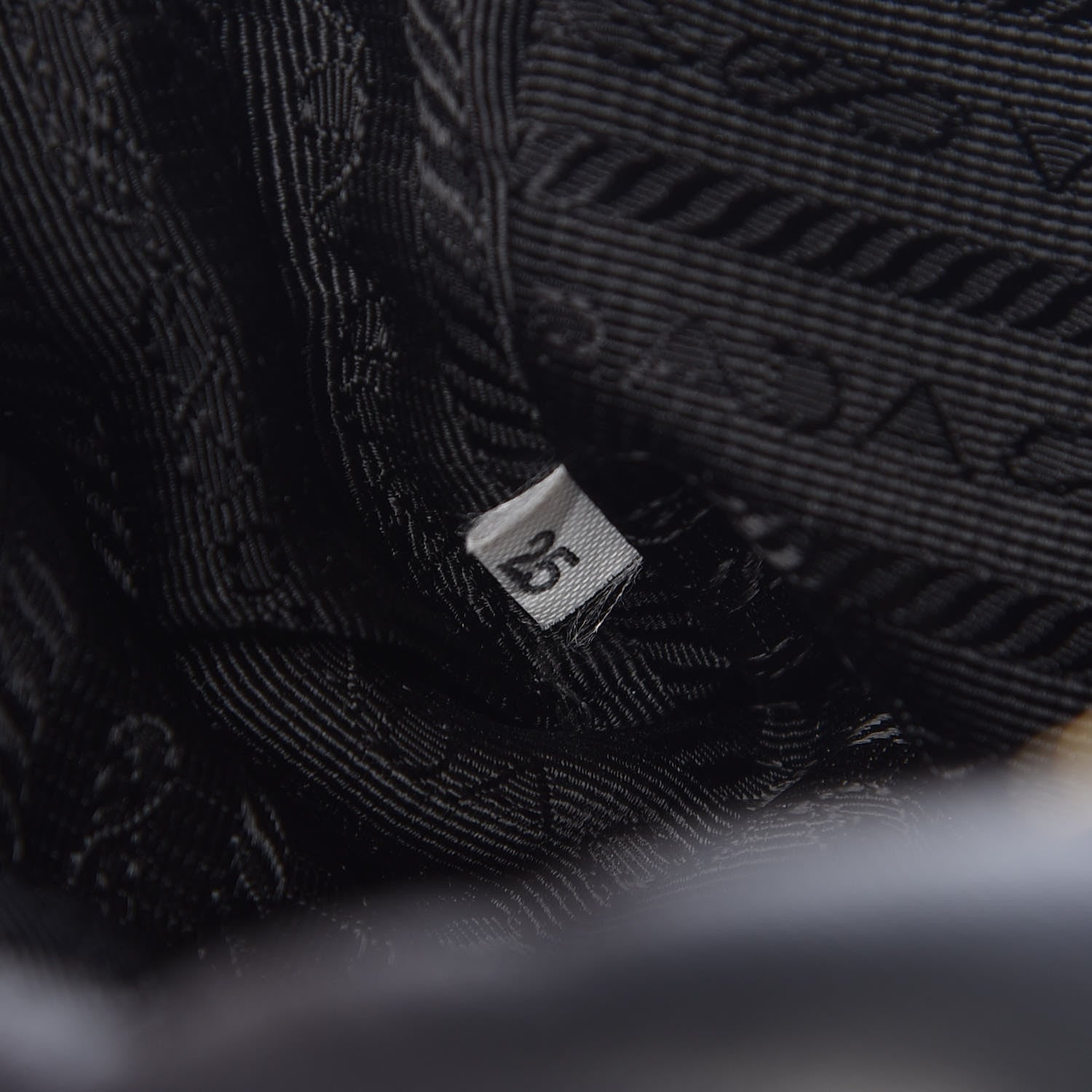 Prada Nappa Zippers Bow Clutch Black Pink 7 of 11