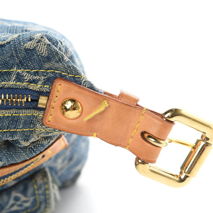 Louis Vuitton Monogram Denim Baggy PM Blue 14 of 17