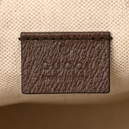 Gucci GG Supreme Monogram Web Mini Ophidia Messenger Brown 6 of 13