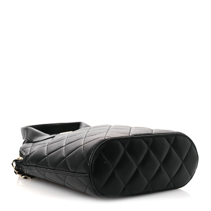 Chanel Caviar Quilted Top Handle Clutch With Chain Black 4 of 11