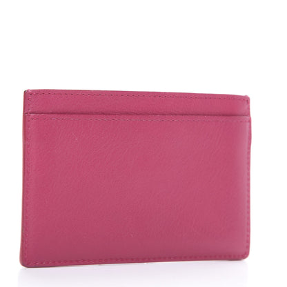 Saint Laurent Calfskin Classic Y Wallet Fuchsia 3 of 7