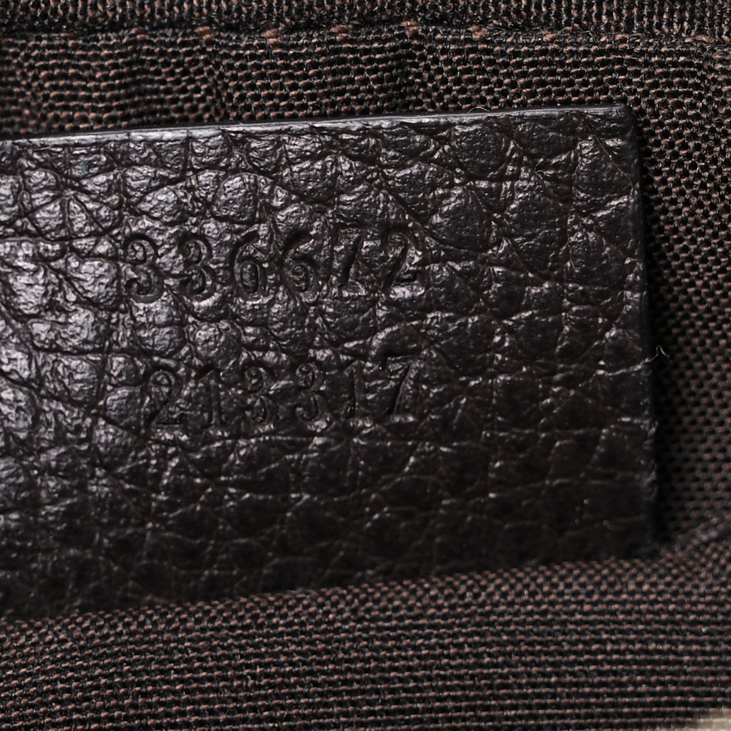 Gucci Crystal Monogram Belt Bag Brown 6 of 10