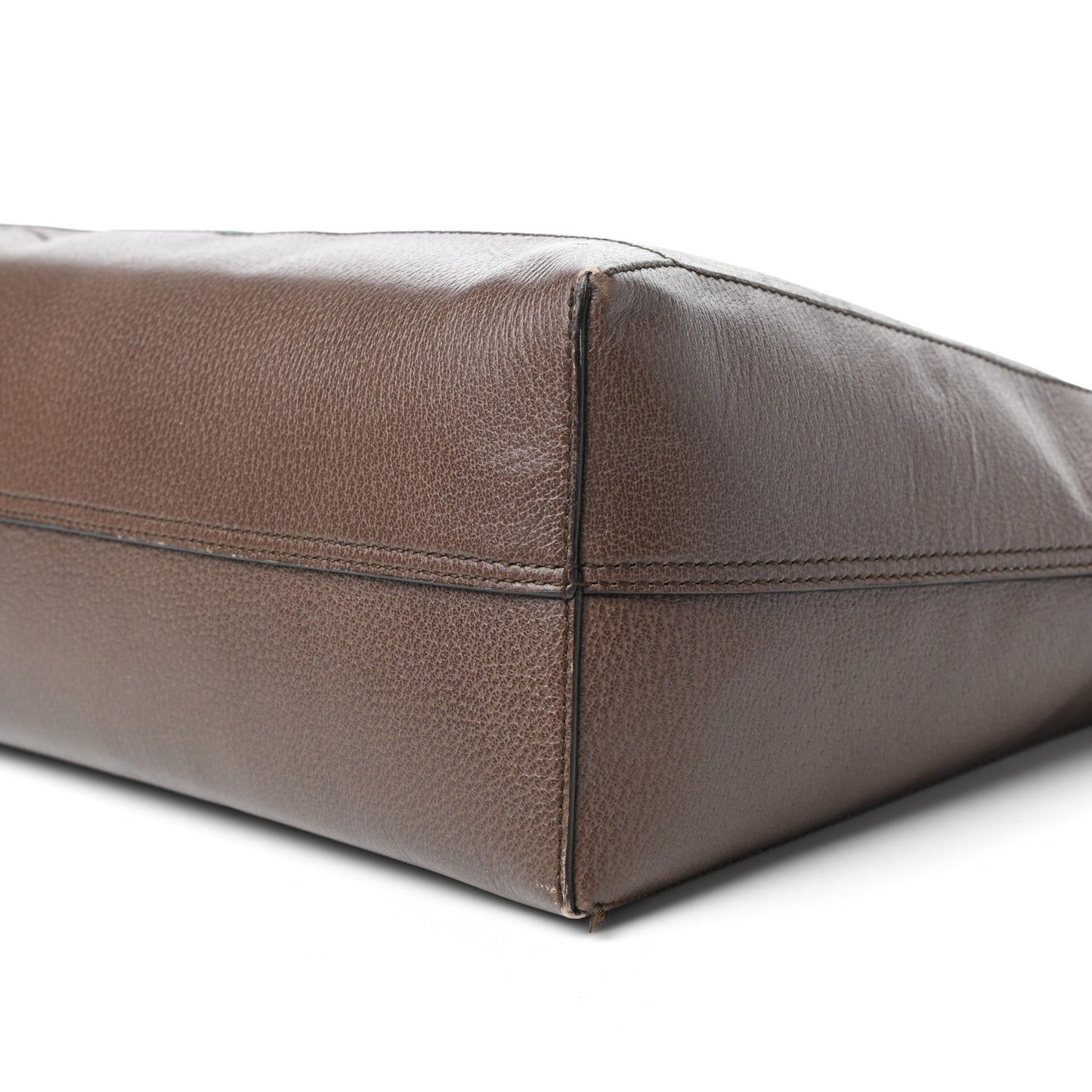 GG Supreme Monogram Web Ophidia Tote Brown