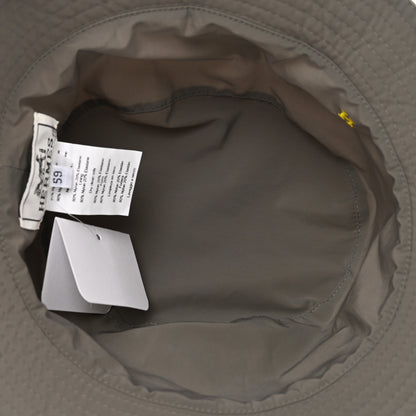 Hermes Technical Canvas Mens Ethan Bucket Hat 59 Vapeur Soufre Gravier 5 of 7