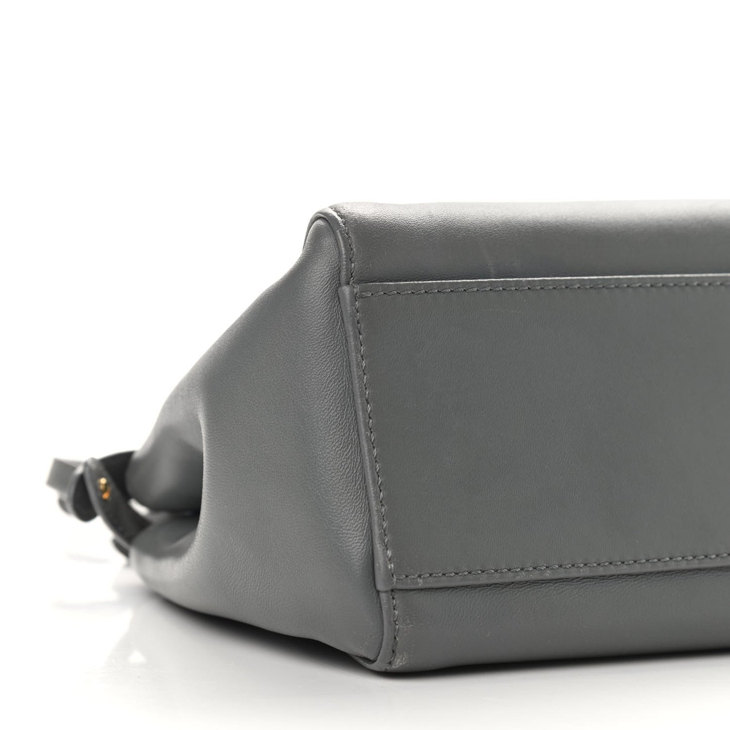 Nappa Colorblock Mini Peekaboo Iconic Satchel Grigio Chiaro Fragola Blue