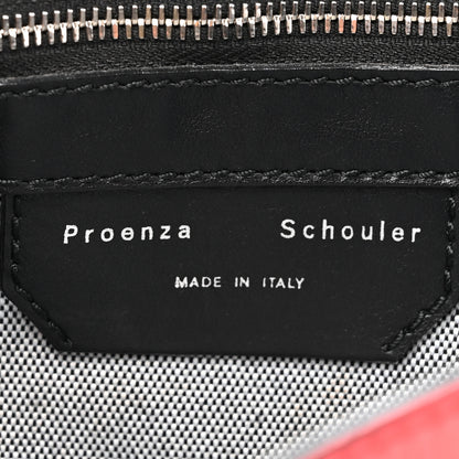 Proenza Schouler Grainy Calfskin Tiny PS1 Satchel Geranium 6 of 14