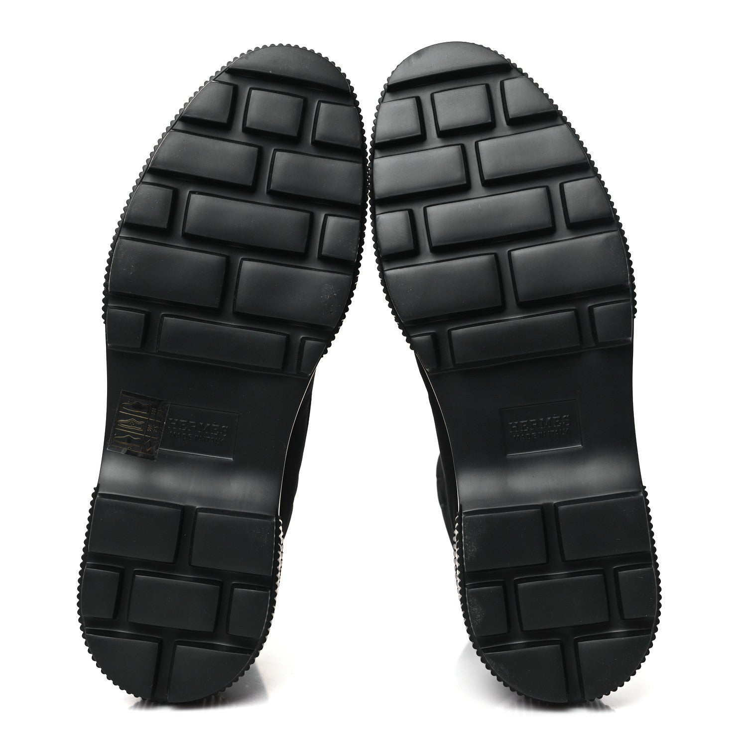 Hermes Calfskin Parachute Fresh Ankle Boots 38.5 Black 5 of 8