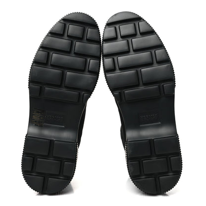 Hermes Calfskin Parachute Fresh Ankle Boots 38.5 Black 5 of 8