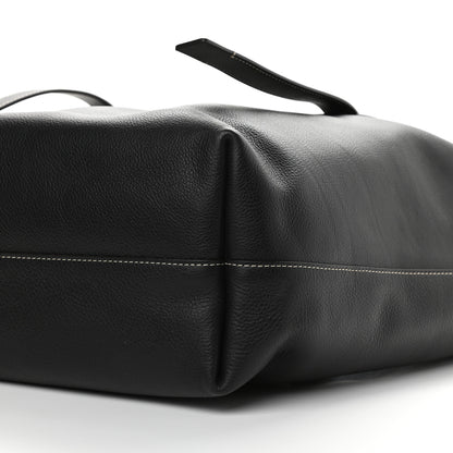 Chloe Small Grain Smooth Calfskin Medium Darryl Tote Black 9 of 9