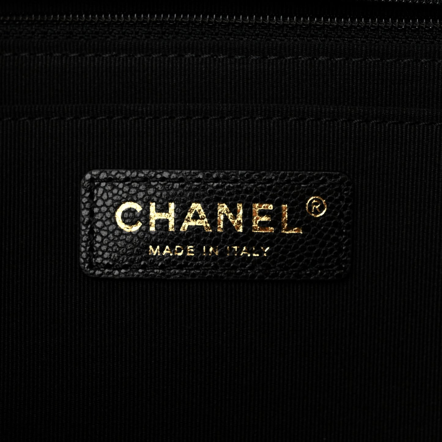 Caviar Quilted XXL Travel Flap Bag Black