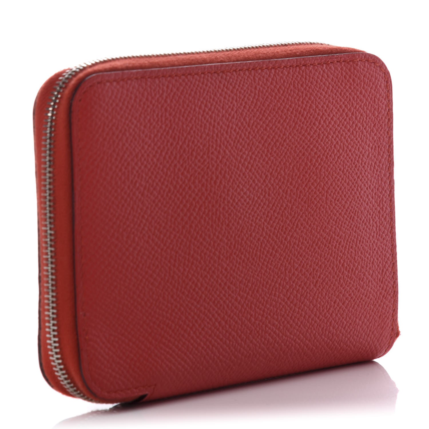Hermes Epsom Compact Azap Wallet Vermillion 3 of 7