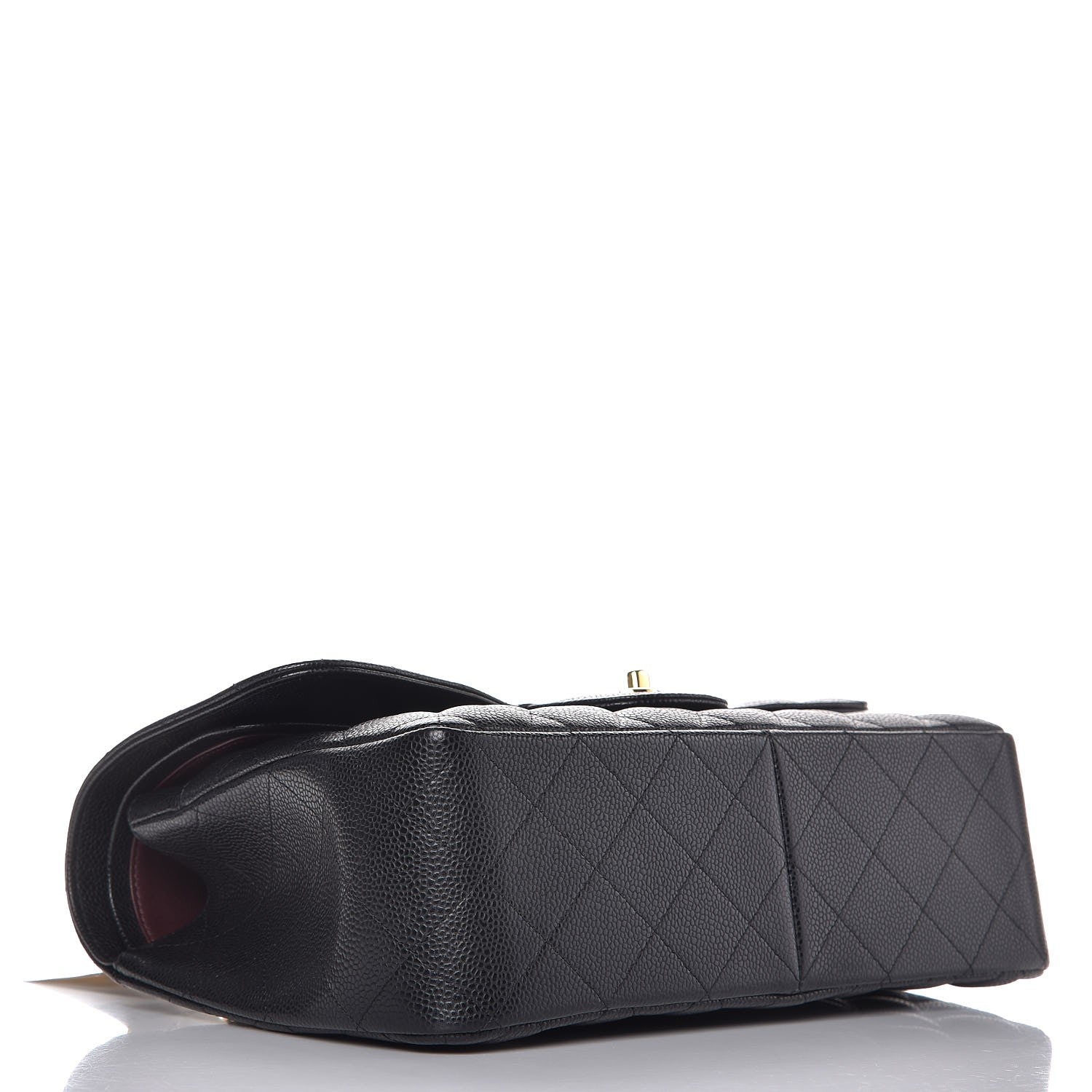 Chanel Caviar Quilted Jumbo Double Flap Black 5 of 9