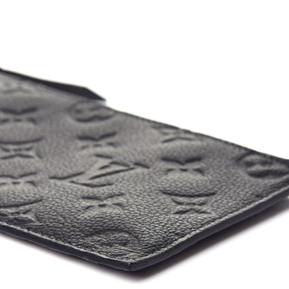 Louis Vuitton Empreinte Felicie Chain Wallet Zippered Insert Black 7 of 8
