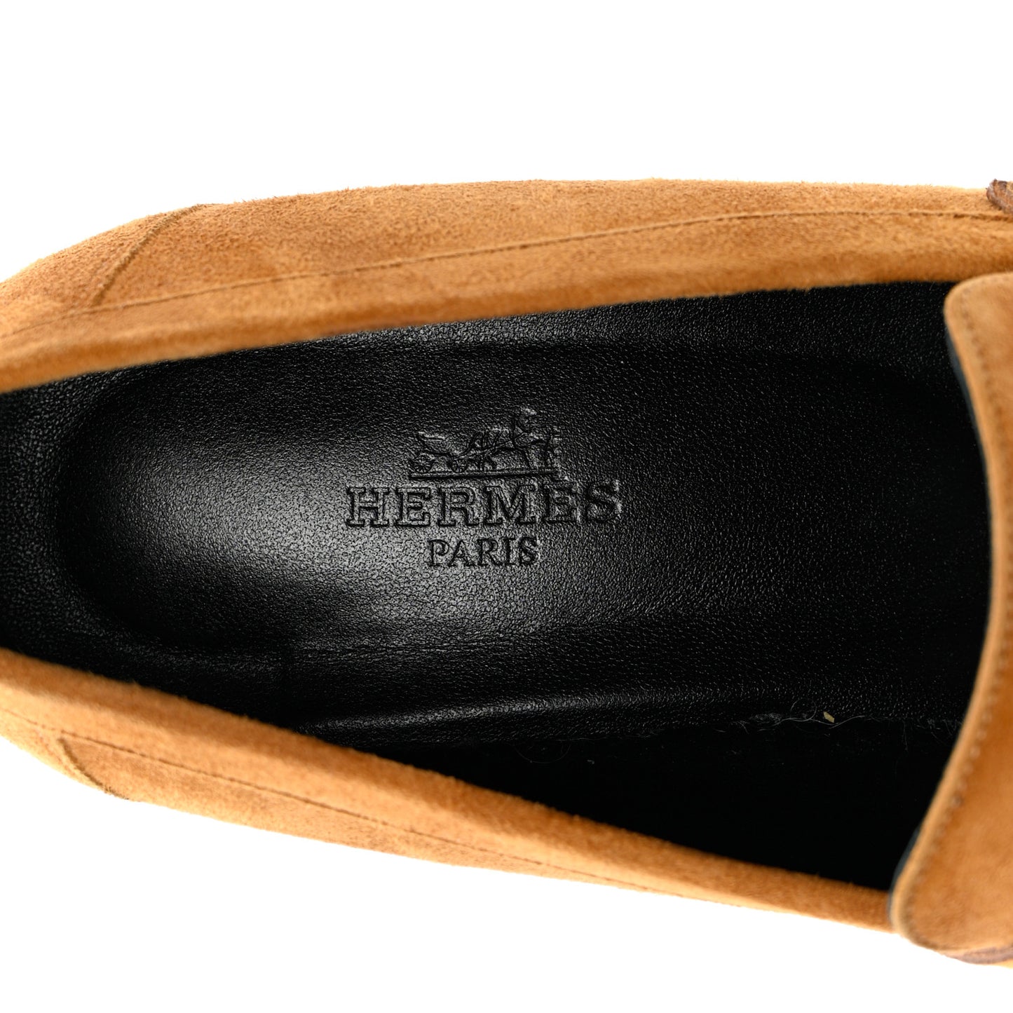 Suede Goatskin Womens Foch 60 Pumps 38.5 Naturel