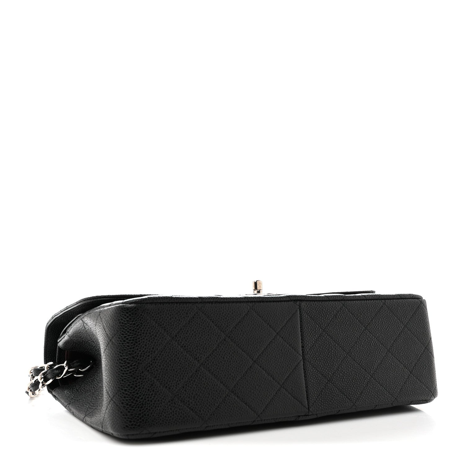 Chanel Caviar Quilted Jumbo Double Flap Black 4 of 10