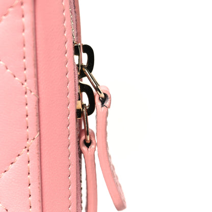 Chanel Lambskin Quilted Phone Holder Wallet On Chain WOC Light Pink 14 of 14