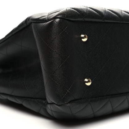 Chanel Caviar Quilted Large Shopping Tote Black 9 of 10