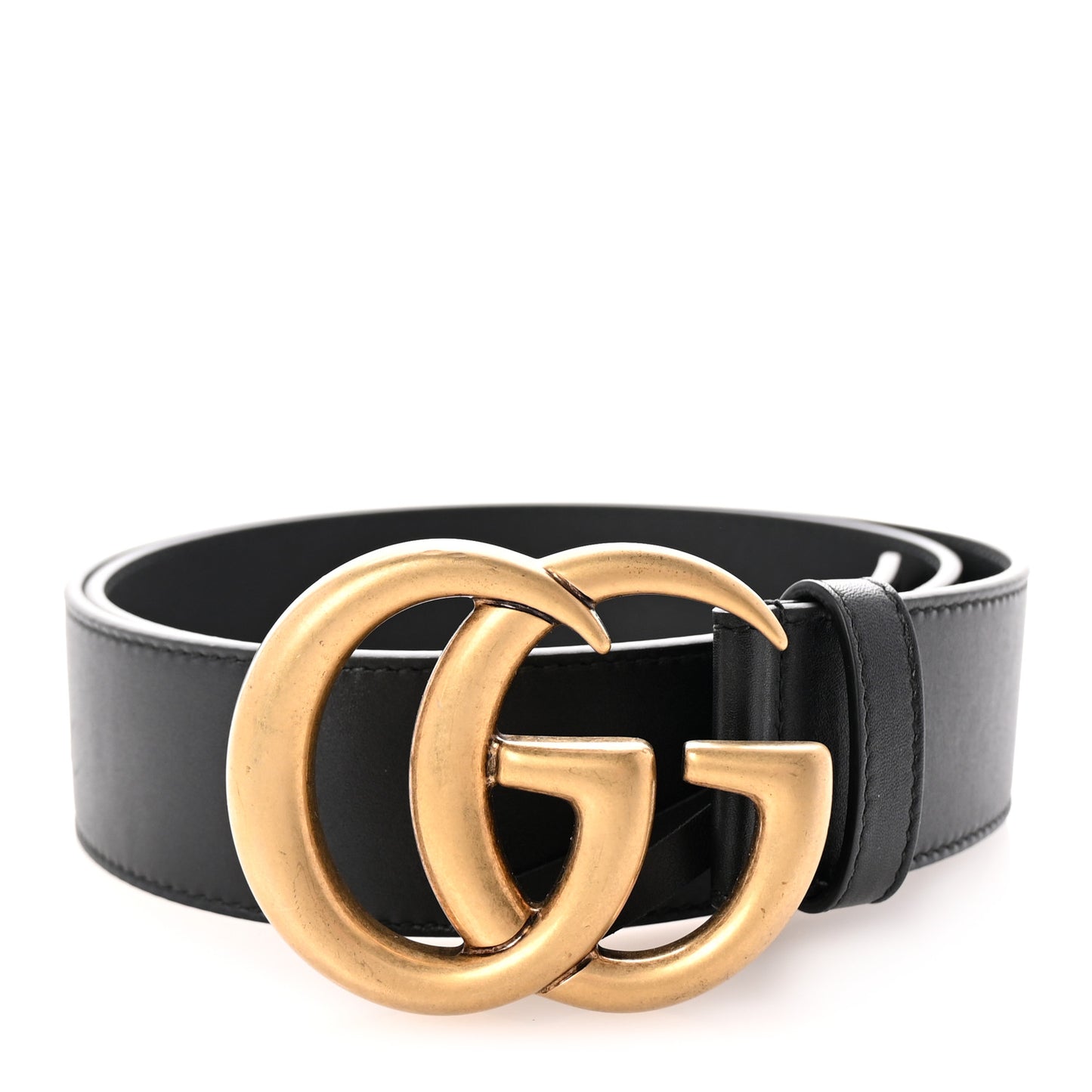Calfskin Double G 40mm Belt 85 34 Black