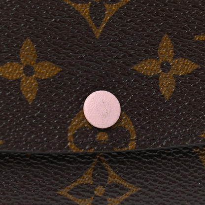 Louis Vuitton Monogram Emilie Wallet Rose Ballerine 8 of 8