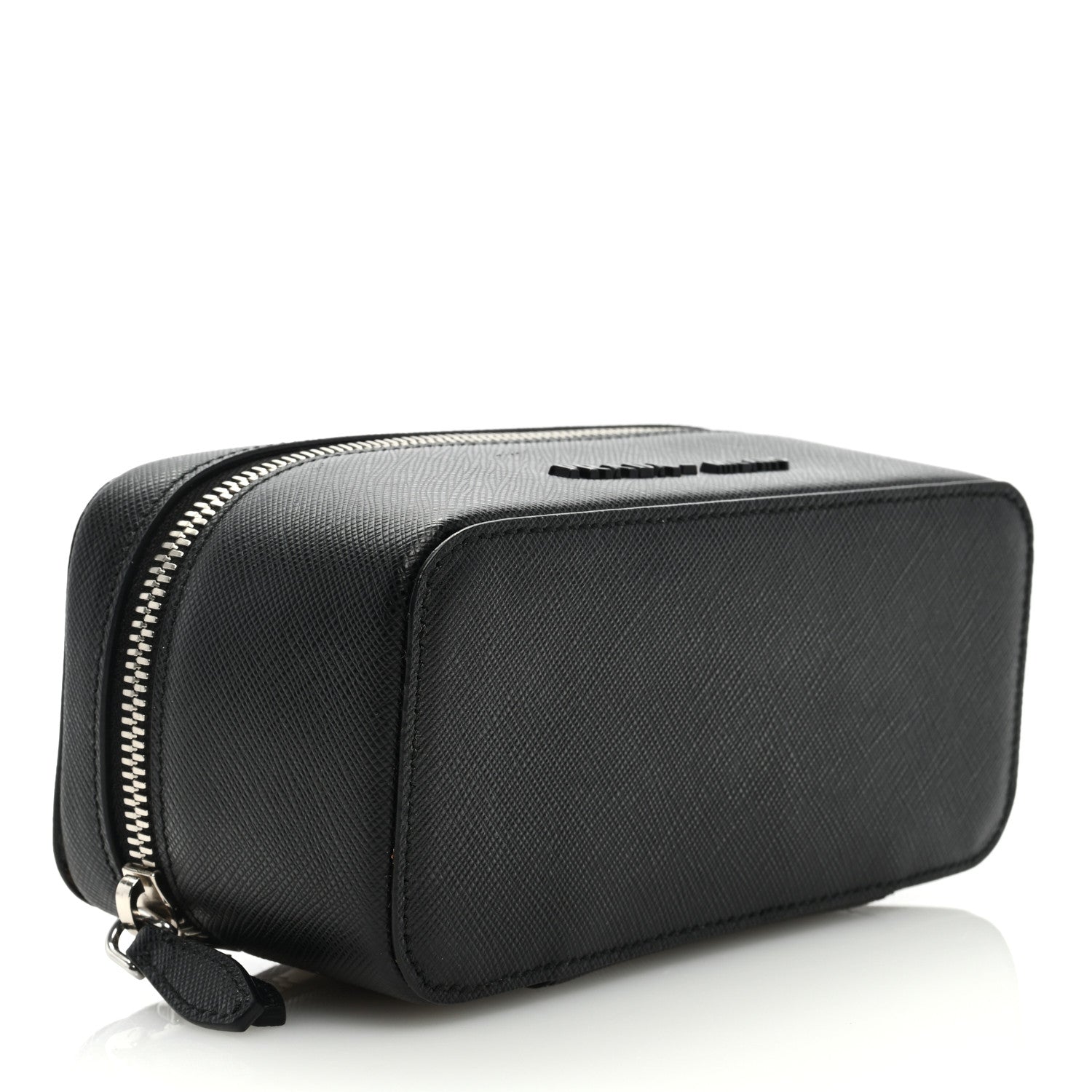 Prada Saffiano Beauty Small Pouch Black 4 of 7