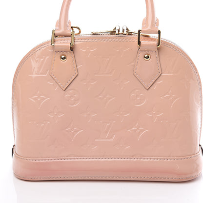 Louis Vuitton Vernis Alma BB Rose Ballerine 10 of 14