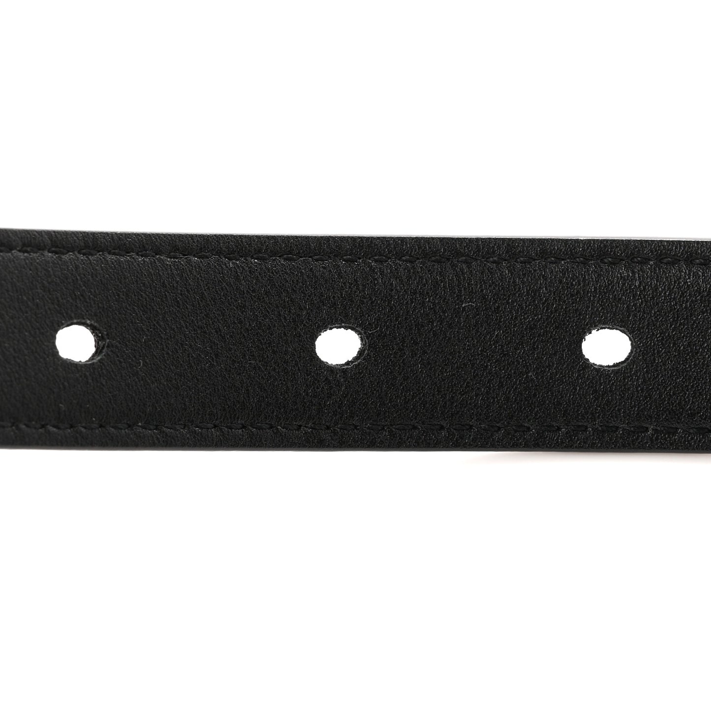 Smooth Calfskin Monogram Square Buckle Belt 70 28 Black