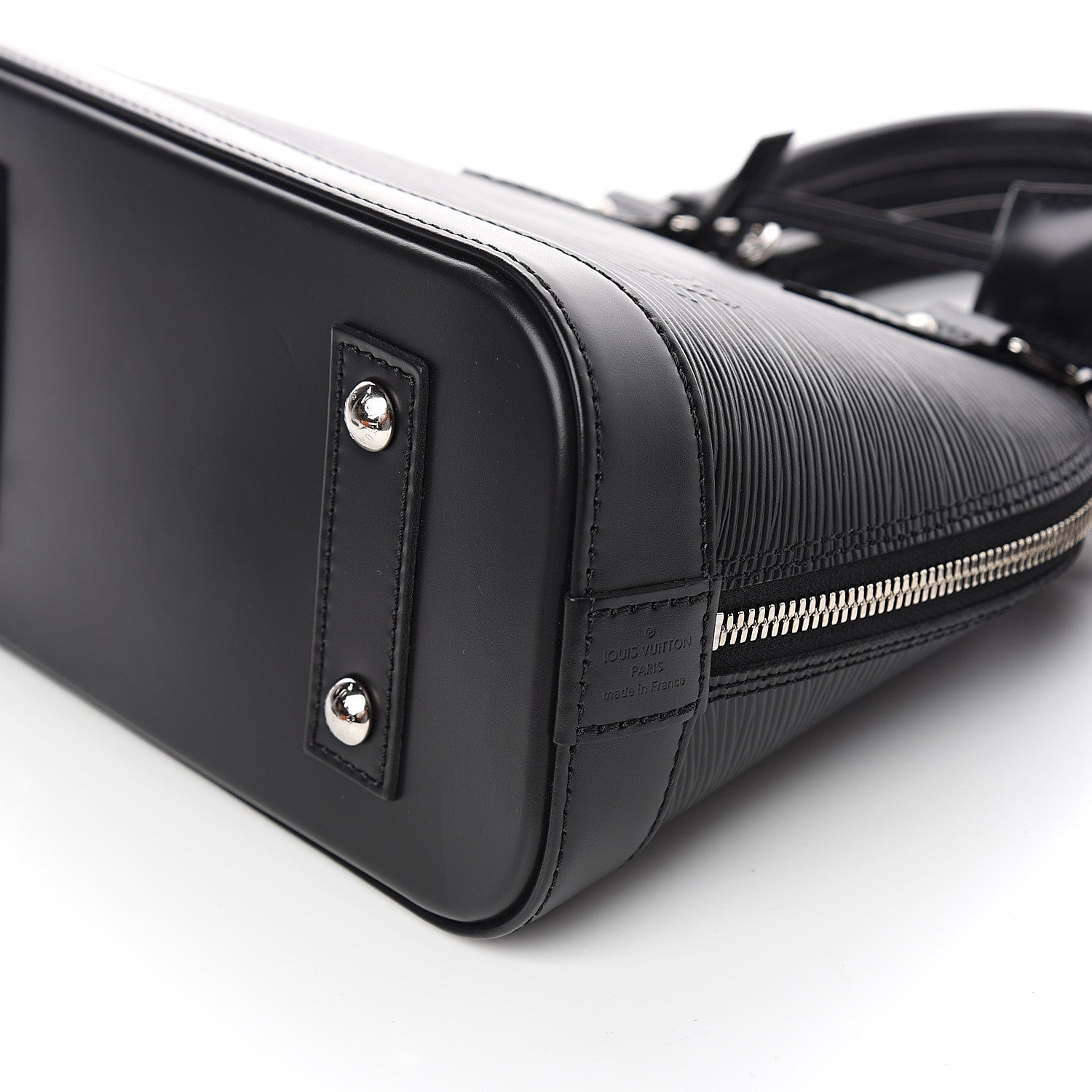 Louis Vuitton Epi Alma BB Black 7 of 9