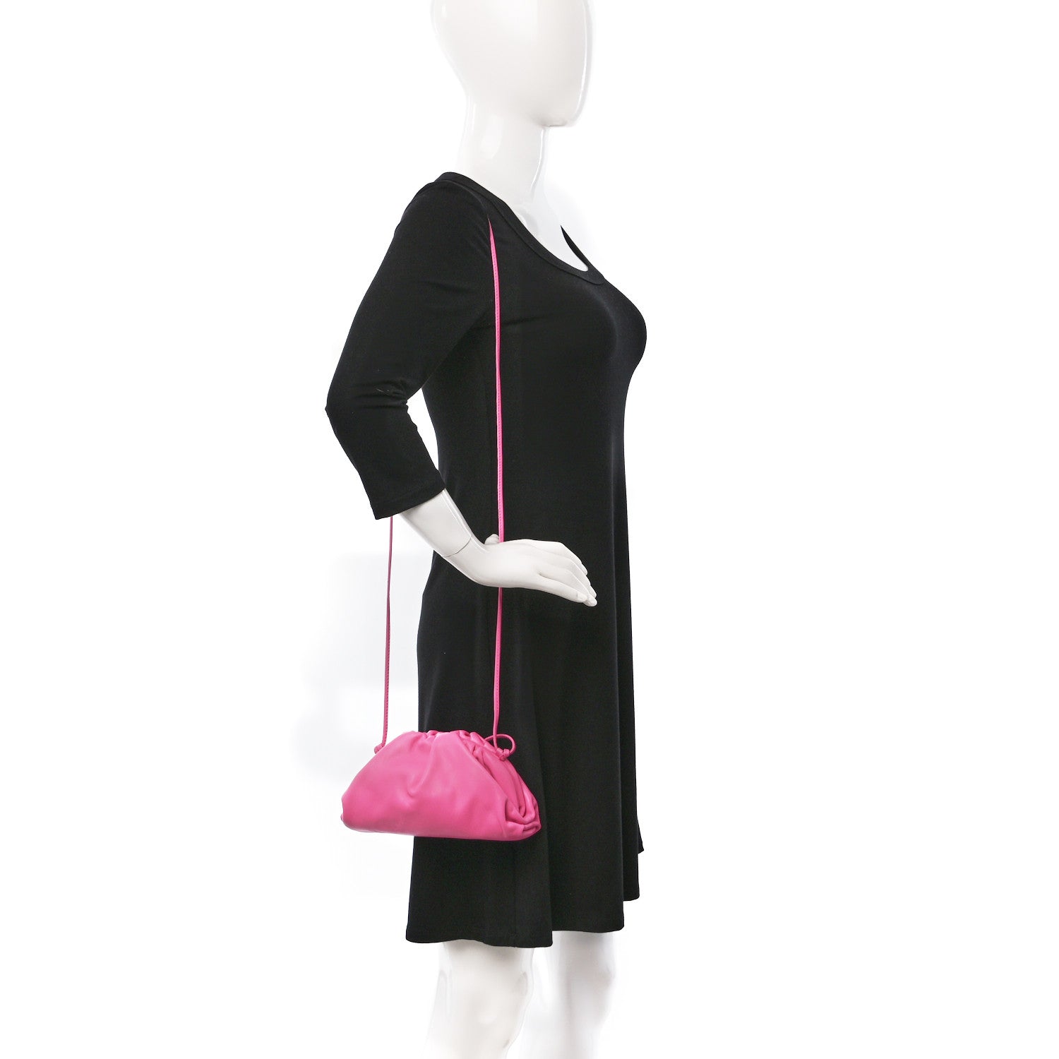 Bottega Veneta Butter Calfskin The Mini Pouch Pink 2 of 8
