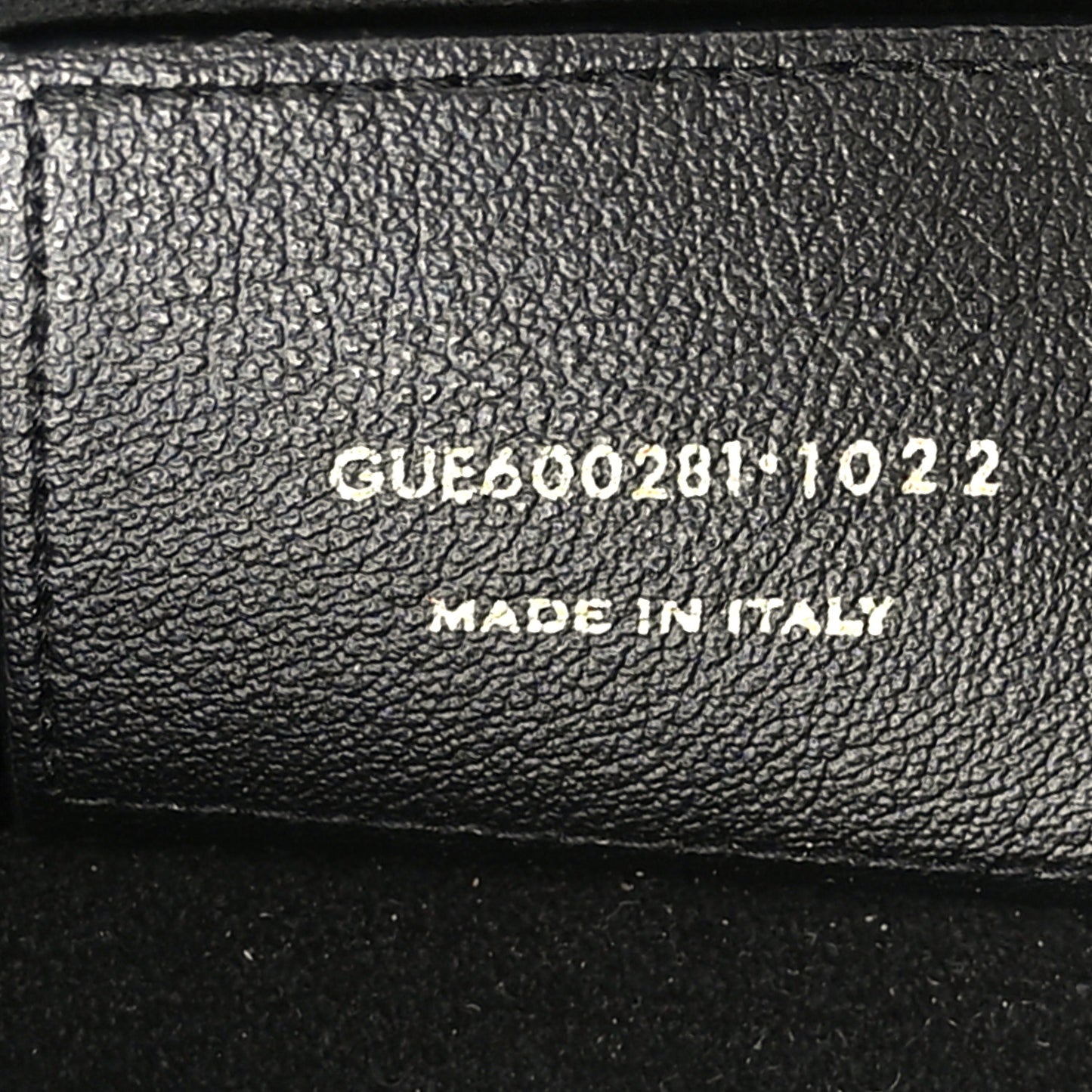 Calfskin Large Shopping Tote Black