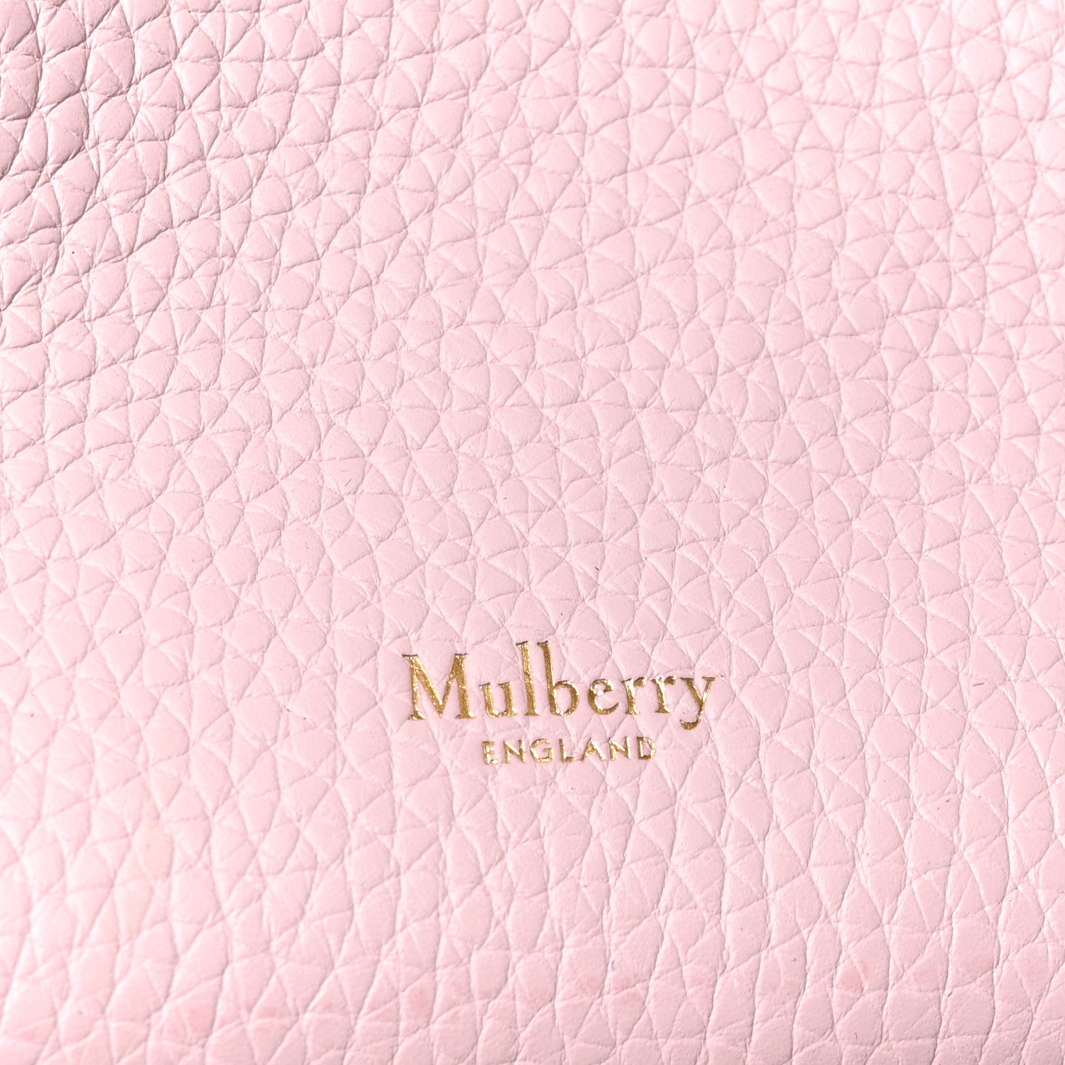Mulberry Heavy Grain Small Iris Tote Powder Pink 6 of 11