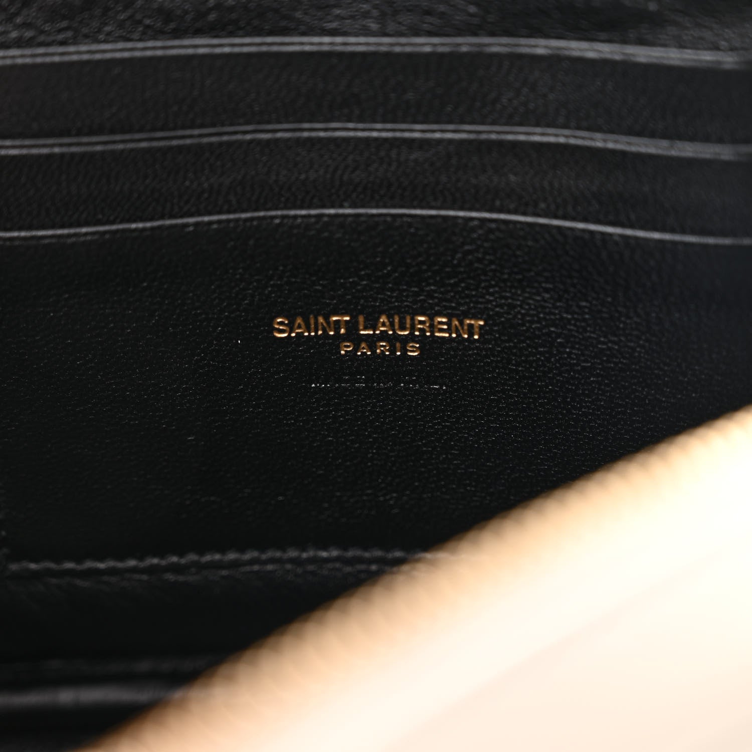 Saint Laurent Calfskin Matelasse Monogram Mini Lou Camera Bag Crema Soft 6 of 13