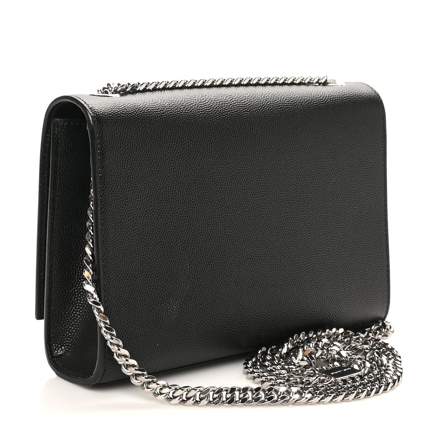 Grain De Poudre Small Classic Monogram Kate Satchel Black